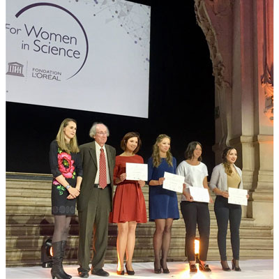 Photo L'Oréal-UNESCO Pour les Femmes et la Science 2018 © For Women in Science
