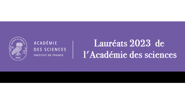 Prix 2023 de l'Académie des sciences