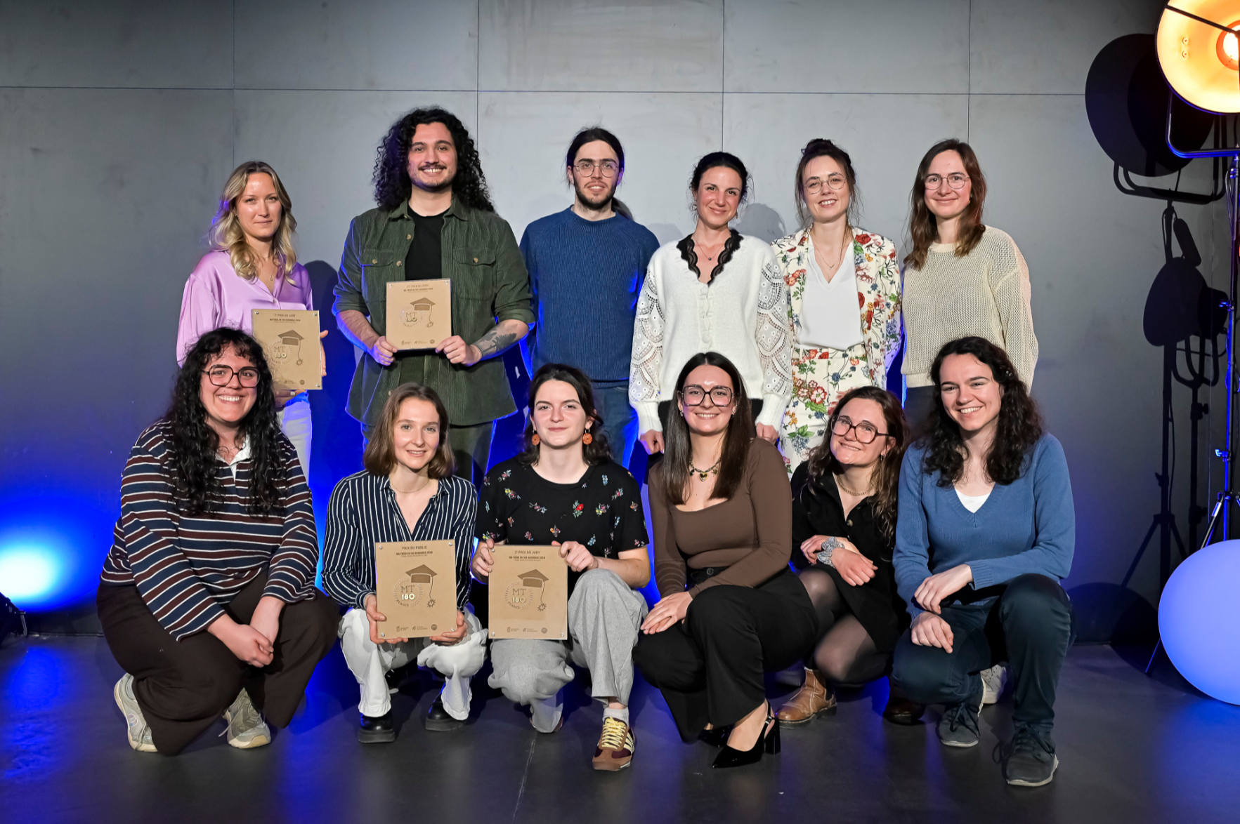 Ma Thèse en 180 secondes Lyon : Inès Torres Auré et Sasha Darmon sur les plus hautes marches du podium